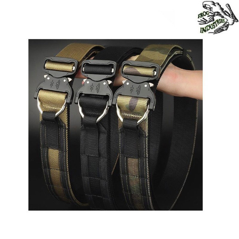 Cintura knight ron. style tattica TAN frog industries® (fi-ba22t-tan)
