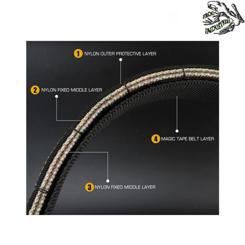 Knight ron. style tactical belt TAN frog industries® (fi-ba22t-tan)