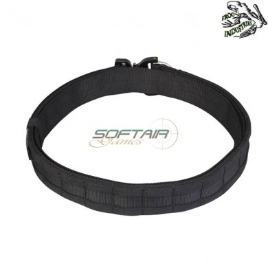Knight ron. style tactical belt BLACK frog industries® (fi-ba22b-bk)