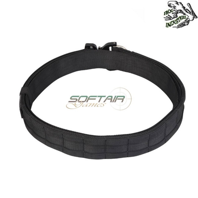 Knight ron. style tactical belt BLACK frog industries® (fi-ba22b-bk)