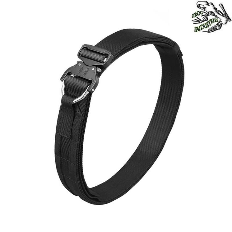 Knight ron. style tactical belt BLACK frog industries® (fi-ba22b-bk)