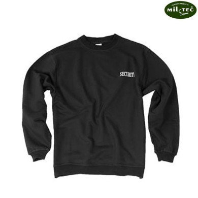 Felpa nera SECURITY mil-tec (12060002)