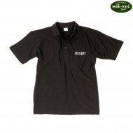 Black polo SECURITY mil-tec (12061002)