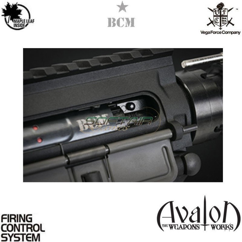 Fucile elettrico avalon BCM MCMR 11" CQB nero vfc (vf-bcm-air)