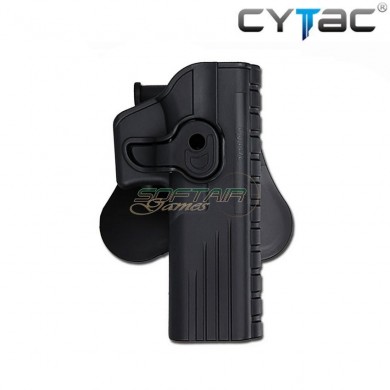 Fondina Rigida Destra Black Per GLOCK G34 Cytac (cy-g34)
