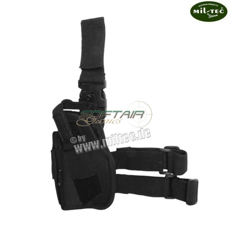 Thigh Holster Gun Black For Left mil-tec (16141002)
