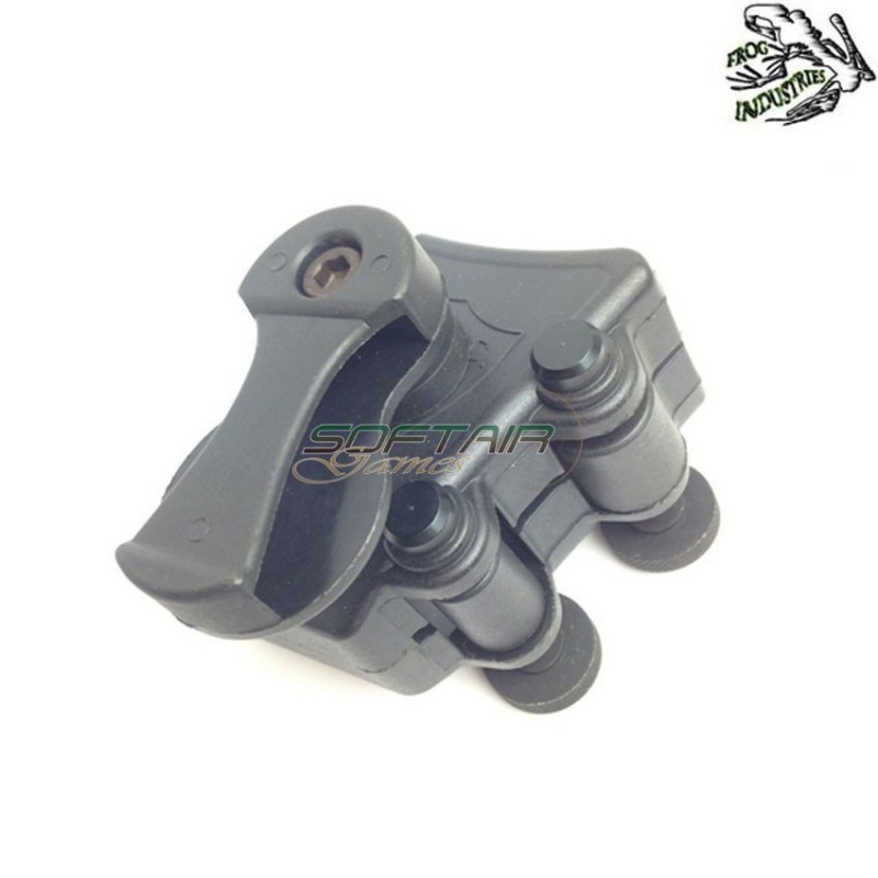 Porta caricatore pistola NERO polimero ipsc style frog industries® (fi-1235-bk)