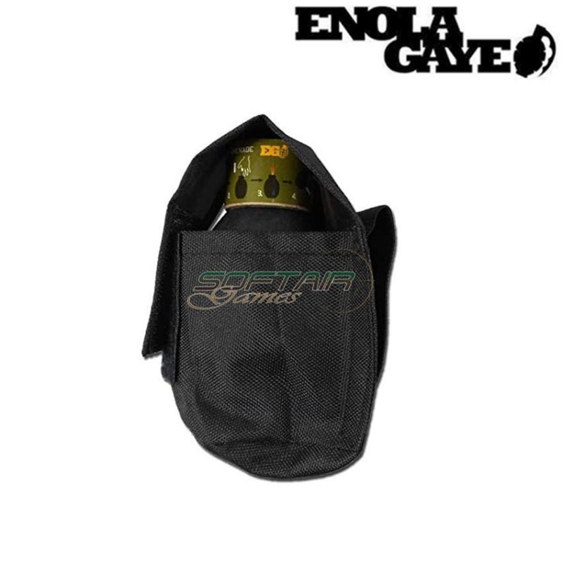 BLACK belt grenade pouch enola gaye (egy-7099b)