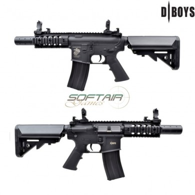 Fucile elettrico M4 5" POLYMER VERSION nero dboys (1171)