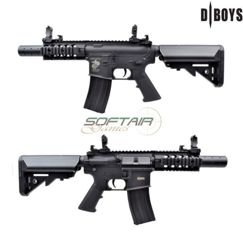 Electric rifle M4 5" POLYMER VERSION black dboys (1171)