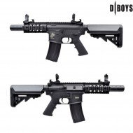 Fucile elettrico M4 5" POLYMER VERSION nero dboys (1171)