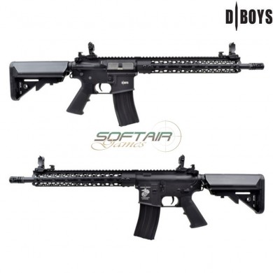Fucile elettrico M4 12.5" METAL VERSION nero dboys (4983)