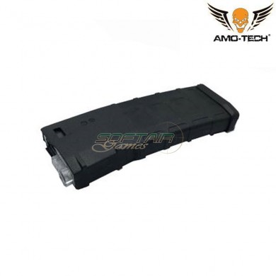 Hi-cap magazine flash 380bb hotel black for m4 series amo-tech® (amt-hcf-hotel-bk)