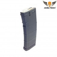 Mid-cap magazine 150bb tigres black for m4 series amo-tech® (amt-js-tigres-bk)