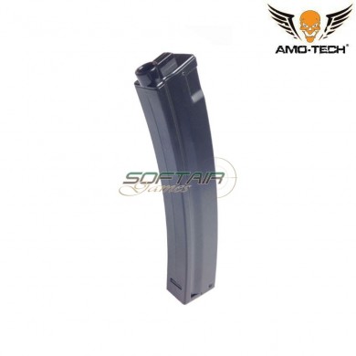 Caricatore metallo monofilare 50bb november black per serie mp5 amo-tech® (amt-mcm-nov-bk)