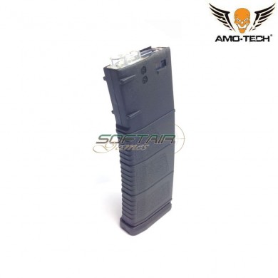 Hi-cap magazine 370bb tigres black for m4 series amo-tech® (amt-hc-tigres-bk)