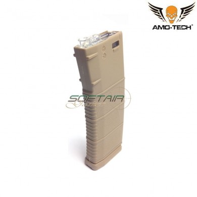 Hi-cap magazine 370bb tigres dark earth for m4 series amo-tech® (amt-hc-tigres-de)