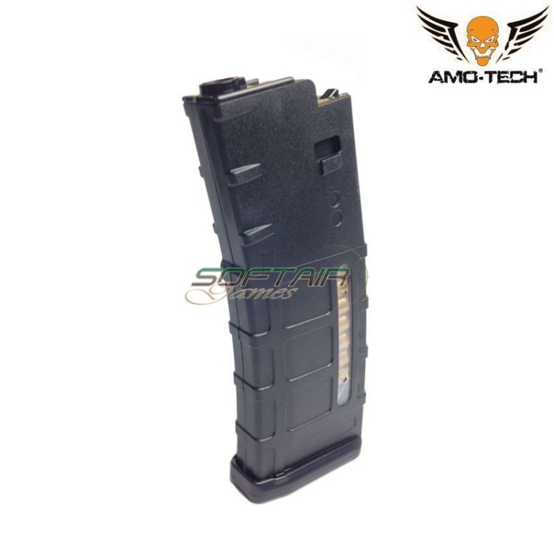Mid-cap magazine 80bb pmag papa black for m4 sre next gen. series amo-tech® (amt-mc-papa-bk)