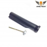 Tubo calcio AEG m4 zinc alloy NERO amo-tech® (amt-st-za)