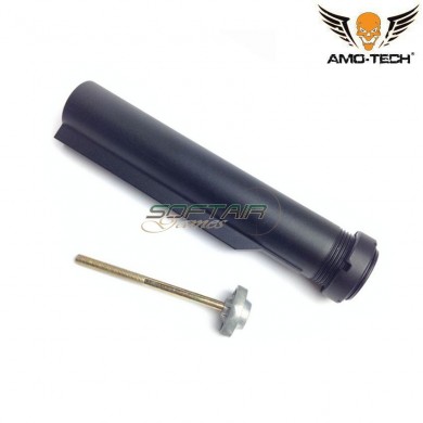 Tubo calcio AEG m4 aluminium alloy NERO amo-tech® (amt-st-al)