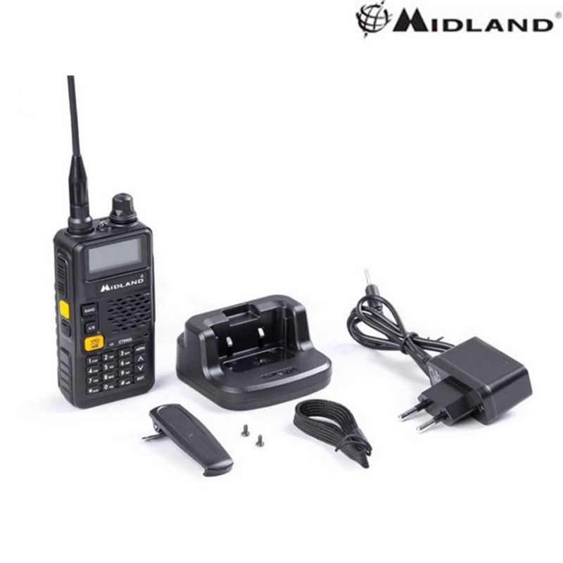Radio CT590S dual band vhf/uhf programmabile midland (c1354)