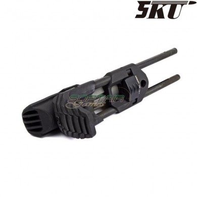 Calcio PDW viper si style nero per aeg m4 5ku (5ku-si-02)