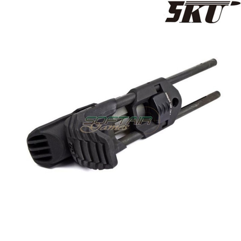 Calcio PDW viper si style nero per aeg m4 5ku (5ku-si-02)