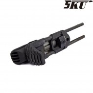 Calcio PDW viper si style nero per aeg m4 5ku (5ku-si-02)