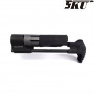 Calcio PDW viper si style nero per aeg m4 5ku (5ku-si-02)