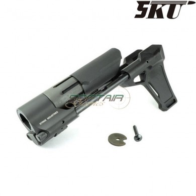 PDW viper si style GEN.2 black stock for aeg m4 5ku (5ku-si-11)