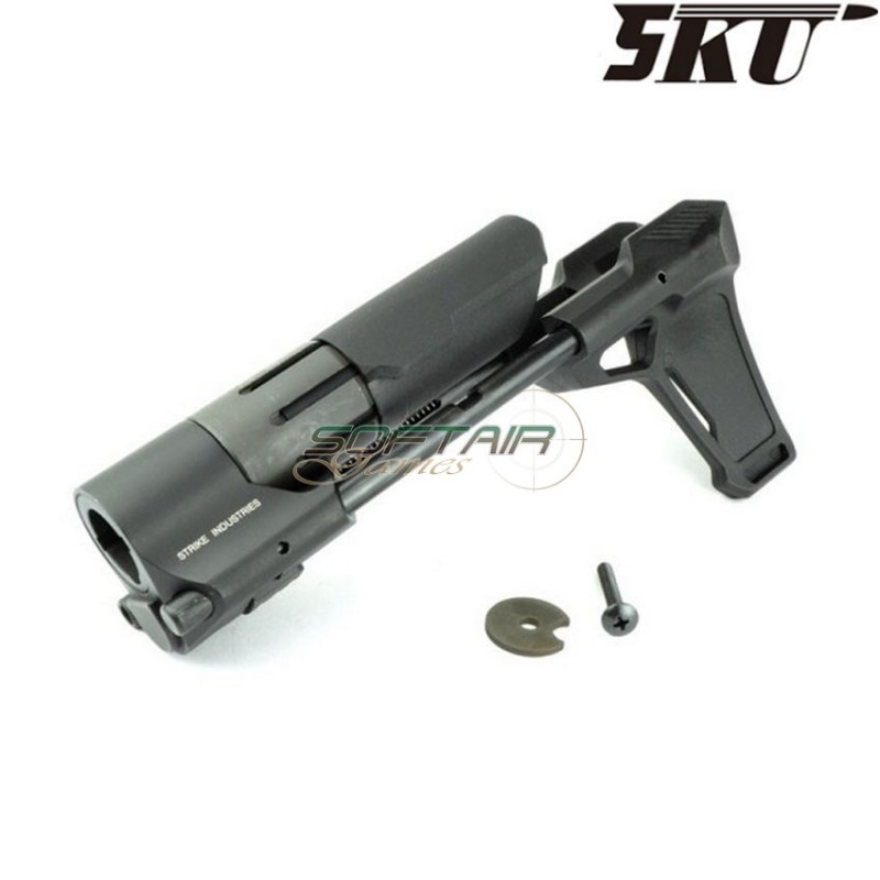 Calcio PDW viper si style GEN.2 nero per aeg m4 5ku (5ku-si-11)