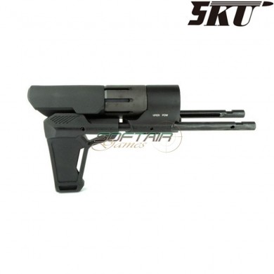 Calcio PDW viper si style GEN.2 nero per aeg m4 5ku (5ku-si-11)