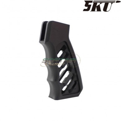 Grip GBB M4 alluminio cnc lwp type nera 5ku (5ku-gb-154-bk)