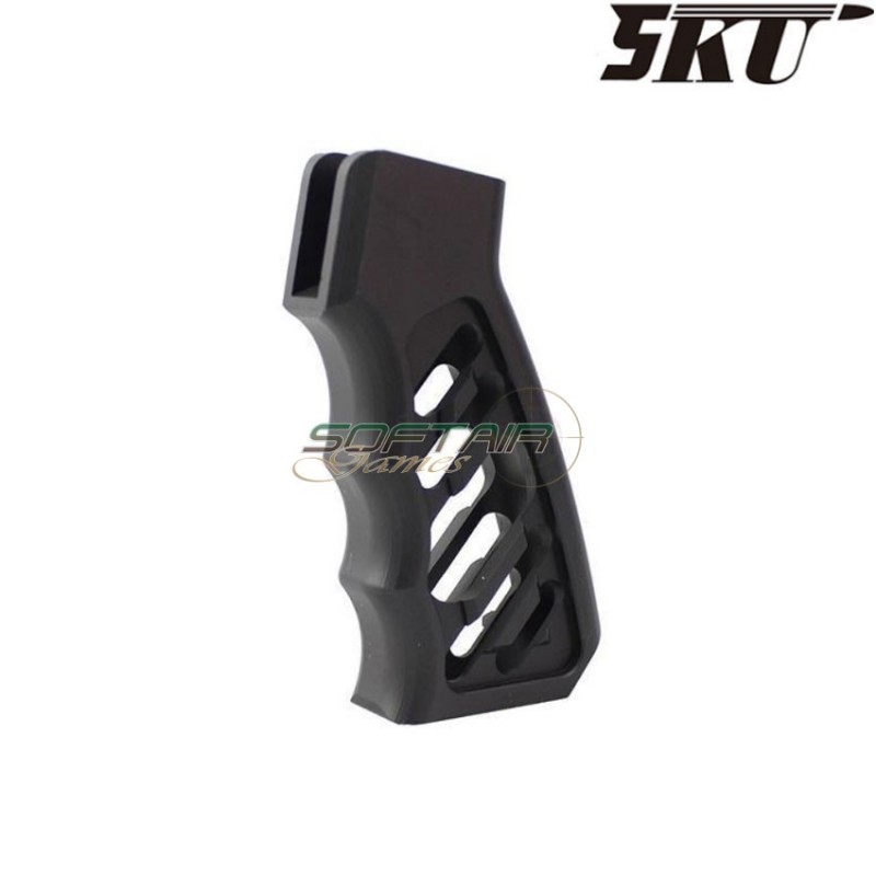 Grip GBB M4 alluminio cnc lwp type nera 5ku (5ku-gb-154-bk)