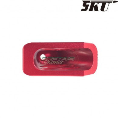 Grip GBB M4 alluminio cnc lwp type rossa 5ku (5ku-gb-154-r)