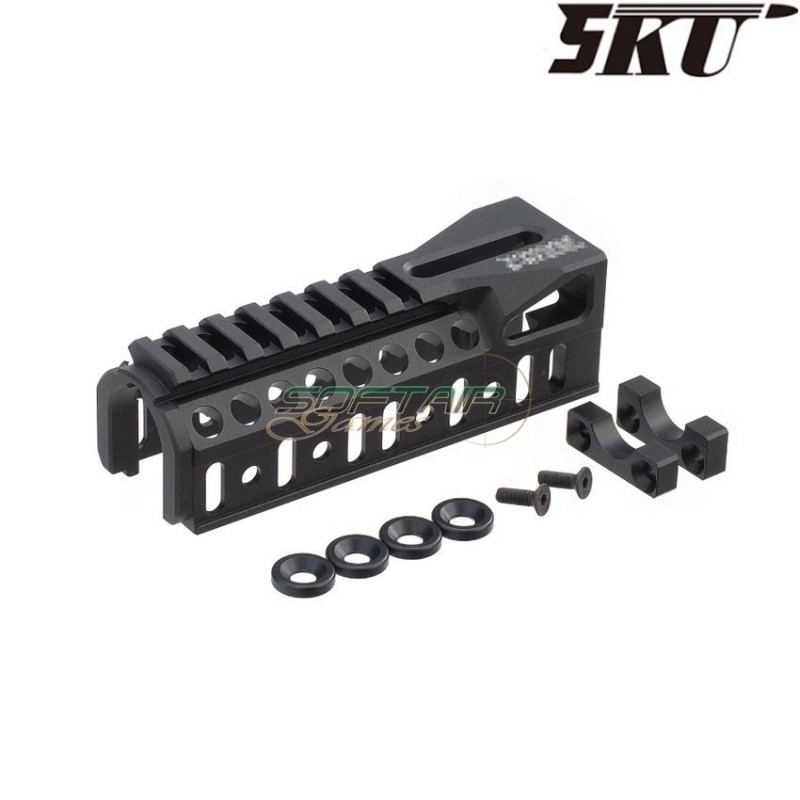 Lower B-11U nero per aks-74u zenit. style 5ku (5ku-274-bk)