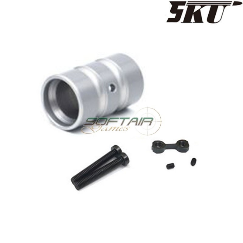 Rail MK8 9.5" gei. style black for M4 aeg/gbbr 5ku (5ku-298-bk)