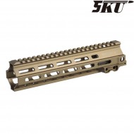 Rail MK8 9.5" gei. style ddc per M4 aeg/gbbr 5ku (5ku-298-ddc)
