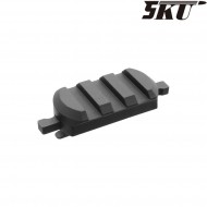LC rail qd 20mm 3 slot 5ku (5ku-232)