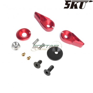 Selettore AEG m4 flip SI style rosso 5ku (5ku-308-r)