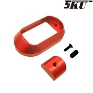 Minigonna type 2 ROSSO per pistola a gas glock 17/18 5ku (5ku-gb-277-r)
