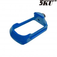Zev style magwell BLUE for pistol VFC/UMAREX glock 17/18 5ku (5ku-gb-432-bu)