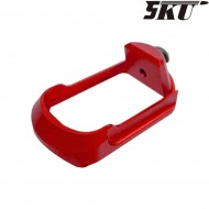 Zev style magwell RED for pistol VFC/UMAREX glock 17/18 5ku (5ku-gb-432-r)