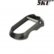 BLACK STI style magwell for MARUI hi-capa pistol 5ku (5ku-gb-441-bk)