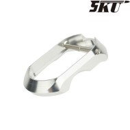 SILVER STI style magwell for MARUI hi-capa pistol 5ku (5ku-gb-441-s)