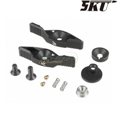 Selettore AEG m4 SI style NERO 5ku (5ku-296-bk)