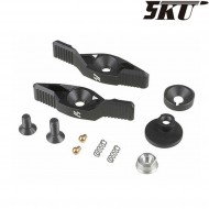 Selettore AEG m4 SI style NERO 5ku (5ku-296-bk)