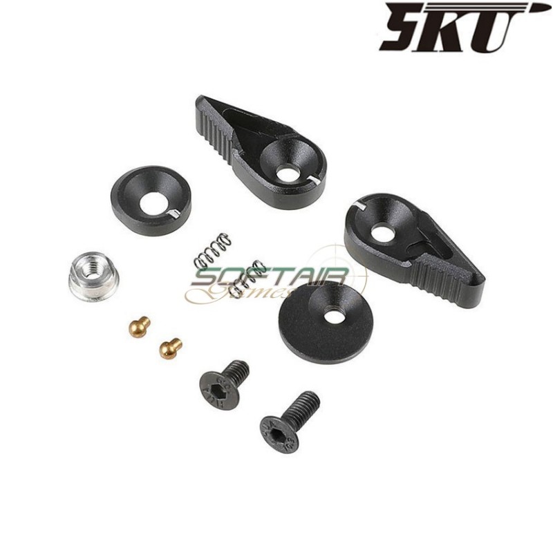 Selettore AEG m4 flip SI style NERO 5ku (5ku-308-bk)