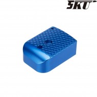 BLUE type 4 magazine base for MARUI hi-capa pistol 5ku (5ku-gb-263-bl)