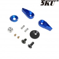 Selettore AEG m4 flip SI style BLUE 5ku (5ku-308-bu)